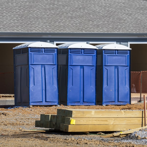 how do you ensure the portable toilets are secure and safe from vandalism during an event in Junior WV